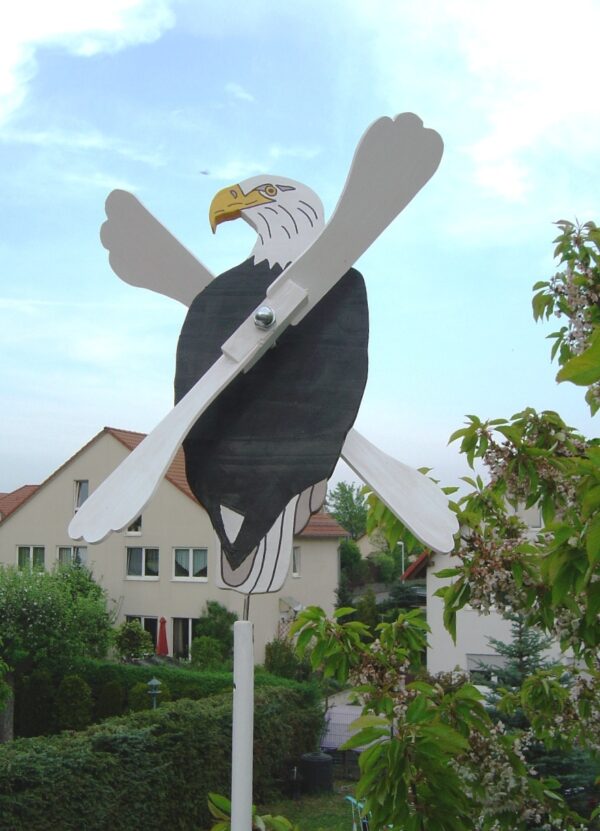 Windspiel Adler, handgefertigt, handbemalt